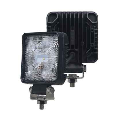 10-30V Siyah Kare LED Projektör 9 W R23 R10 Darbeye Dayanıklı