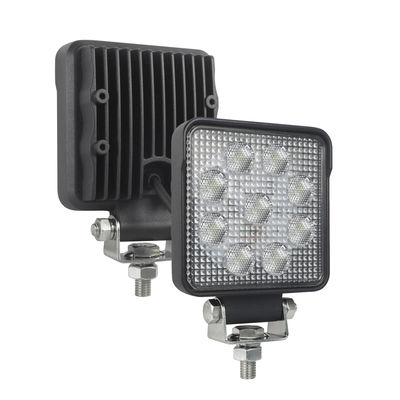Golf Arabası için 3850lm 13,5 W Kare Sel LED Bölmeleri IP69K Suya Dayanıklı
