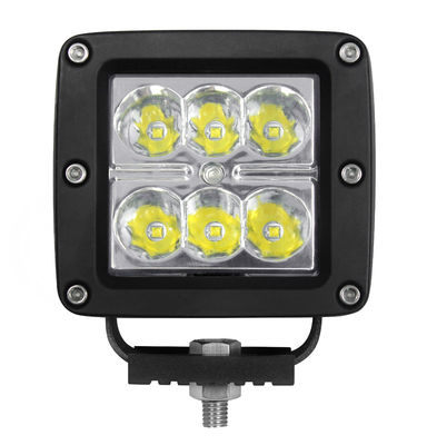 IP67 R10 Spot Işın Led Işıkları Pod Sel 90 Derece 18W 3 İnç LED Küpler