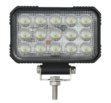 Motosiklet 75W Dikdörtgen Led Taşkın Işık Çift Montajlı IP67 IP69K