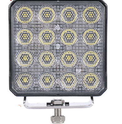 4WD Tekne 16PCS * 6W Osram 90W LED Çalışma Işığı Yüksek Lümen Ekstrüzyon Alüminyum Muhafaza