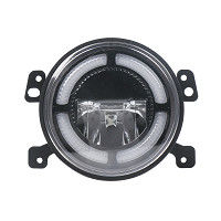 10W * 1 Osram Chip LED Motosiklet Sürüş Işıkları 5.5'' PC Lensli