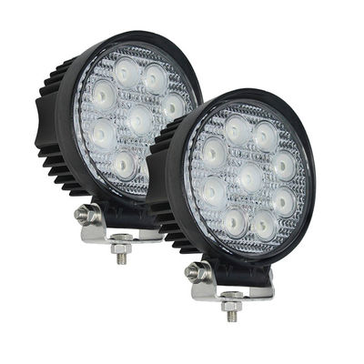 30 Derece Işın 2160lm Yuvarlak LED Sel Işıkları 27 W 1 Yıl Garanti