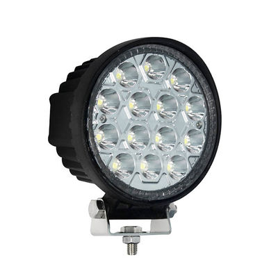 IP69K 42 W LED Yuvarlak Çalışma Işığı Spot Işın 30000hrs Ömrü