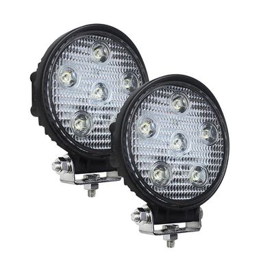 Mühendislik Makineleri için 1440lm 18 W Spot Suya Dayanıklı LED Çalışma Işığı