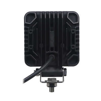 10-30V Siyah Kare LED Projektör 9 W R23 R10 Darbeye Dayanıklı