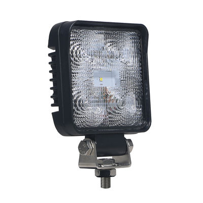 10-30V Siyah Kare LED Projektör 9 W R23 R10 Darbeye Dayanıklı