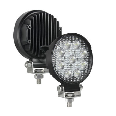 R10 13.5w Güçlü Yuvarlak Led Çalışma Işıkları Sel Işını