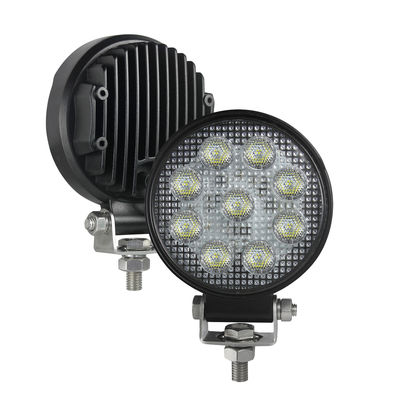R10 13.5w Güçlü Yuvarlak Led Çalışma Işıkları Sel Işını