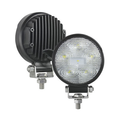 Traktör için 5700K 9W Siyah LED Çalışma Sel Işıkları R10