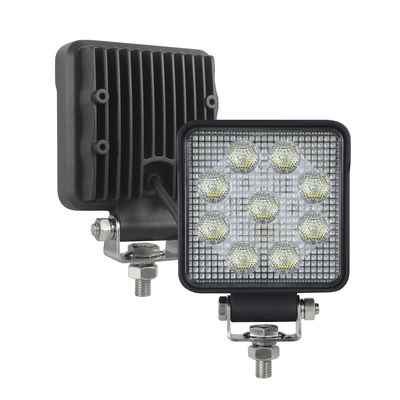 Golf Arabası için 3850lm 13,5 W Kare Sel LED Bölmeleri IP69K Suya Dayanıklı