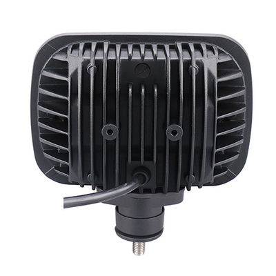 Siyah SAE 5 X 7 LED Kar Pulluk Farları 30W 6000K Uzun Kısa Far