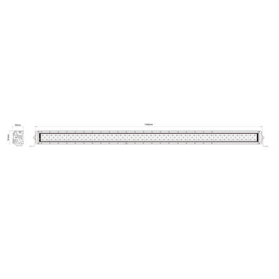 Çift Sıralı Led Işık Çubuğu OSRAM LED Çip Kamyon Işık Çubuğu Offroad Aydınlatma Sistemi