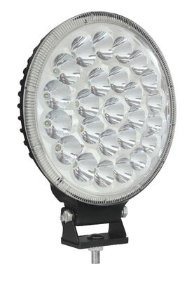 9 İnç 75W Yüksek Güçlü LED Sürüş Işıkları Combo Beam ADC12 Muhafaza