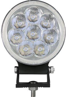 E50 R10 ATV 5 İnç Yuvarlak Led Sürüş Işıkları Offroad 24W Su Geçirmez