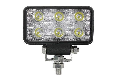 60deg SUV Kamyon Led Çalışma Sel Işıkları Şok Önleyici Siyah Muhafaza