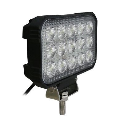 Motosiklet 75W Dikdörtgen Led Taşkın Işık Çift Montajlı IP67 IP69K
