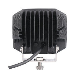 Geniş Açı Küp Yan Atıcı LED Bölmeleri Çift Renkli Strobe 56w 2400lm