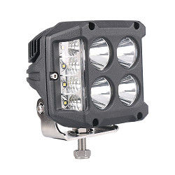 Geniş Açı Küp Yan Atıcı LED Bölmeleri Çift Renkli Strobe 56w 2400lm