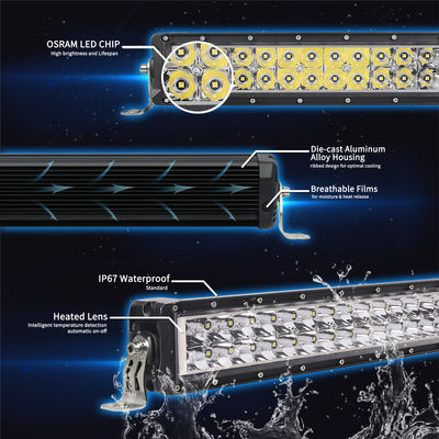 UTV 84W 7.5 İnç Çift Sıralı Led Işık Çubuğu Çizilmez HANMA