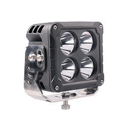 IP69K 40w 4 İnç Kare Ağır Hizmet LED Çalışma Işıkları OSRAM Spot Işın