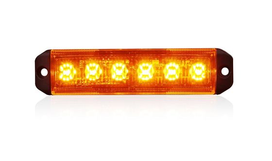 6PCS*1W Osram Chip LED Yanıp Sönen Uyarı Işıkları R65 Off Road LED Sel Işıkları