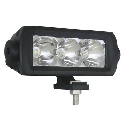9W 5.5in Süper İnce Tek Sıra Led Bar 4x4 DC 30V