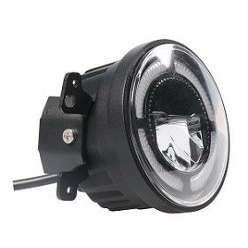 10W * 1 Osram Chip LED Motosiklet Sürüş Işıkları 5.5'' PC Lensli
