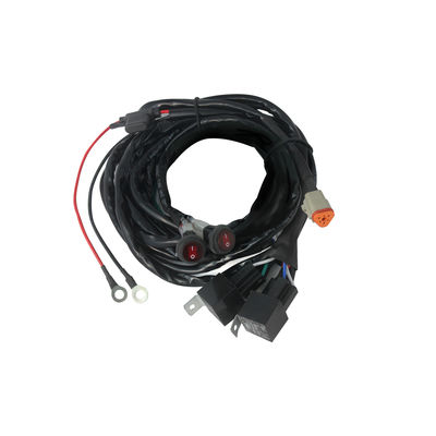 Röle Off Road Işık Otomotiv Kablo Demeti 3 PDT DC 24V 30V