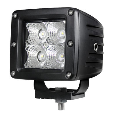 3 inç 3x3 LED Küp Off Road Pod Işıkları 13.5W Yüksek Lümenli Alüminyum Muhafaza