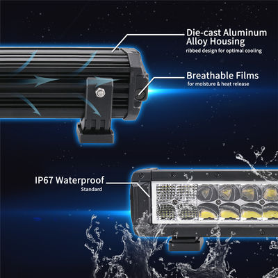 Otomatik Lambalar için 13.5 İnç Osram Çift Sıralı LED Işık Çubuğu 84w R112