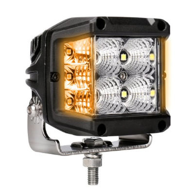 26W 4 İnç Taşkın Amber Yan Atıcı Led Pod Çalışma Işığı