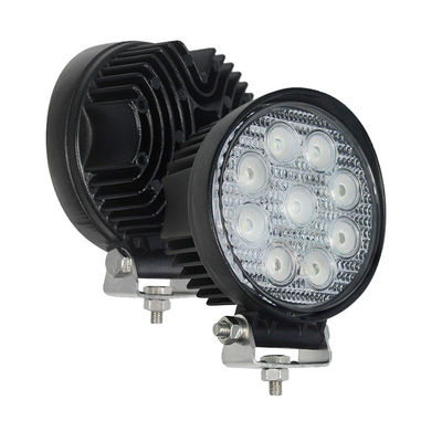 30 Derece Işın 2160lm Yuvarlak LED Sel Işıkları 27 W 1 Yıl Garanti