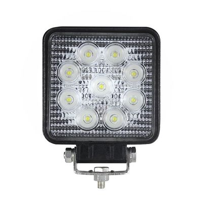 4 ADET Kare LED Taşkın Çalışma Işıkları IP67 2160lm Siyah Muhafaza