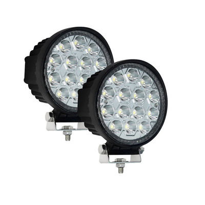 Tarım Ormancılık için 3360LM 42W LED Çalışma Işığı Spot 2PCS