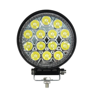 Mühendislik Makineleri için 4PCS Yuvarlak Spot LED Çalışma Işığı 42W